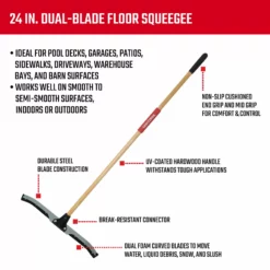CRAFTSMAN Squeegees Foam Rubber Floor Squeegee -Cleaning Supplies Sales Shop 16286378 scaled