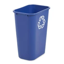 Rubbermaid Recycling Bins Blue Recycling Bin
