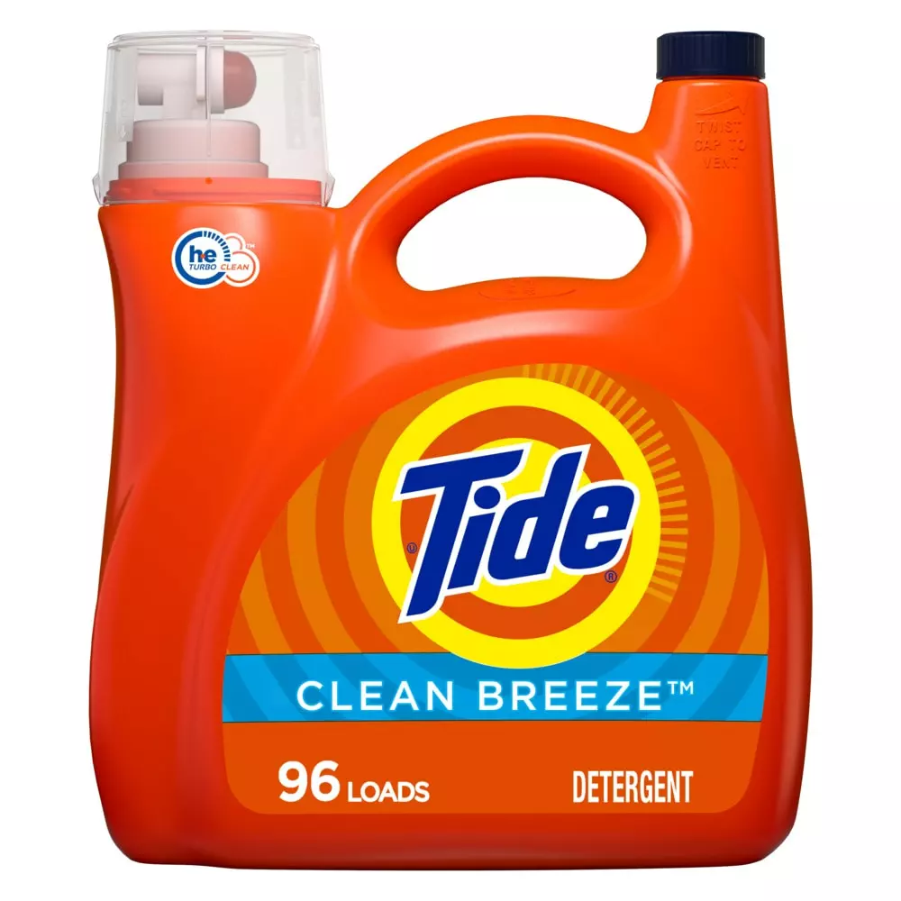 Tide 138-fl oz Clean Breeze HE Laundry Detergent 3 Tide 138-fl oz Clean Breeze HE Laundry Detergent