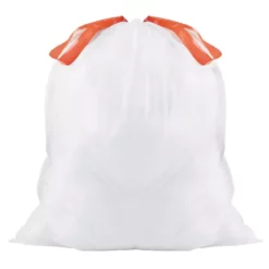 MOXIE Trash Bags 50-Pack 18-Gallon White Plastic Kitchen Trash Bag -Cleaning Supplies Sales Shop 17820731