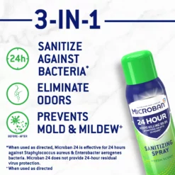 Microban All-Purpose Cleaners 24 Hour Disinfectant Sanitizing 15-fl oz Fresh Disinfectant Spray All-Purpose Cleaner -Cleaning Supplies Sales Shop 40118321