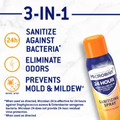 Microban All-Purpose Cleaners 24 Hour Disinfectant Sanitizing 15-oz Citrus Disinfectant Spray All-Purpose Cleaner 18 Microban All-Purpose Cleaners 24 Hour Disinfectant Sanitizing 15-oz Citrus Disinfectant Spray All-Purpose Cleaner -Cleaning Supplies Sales Shop 40332014