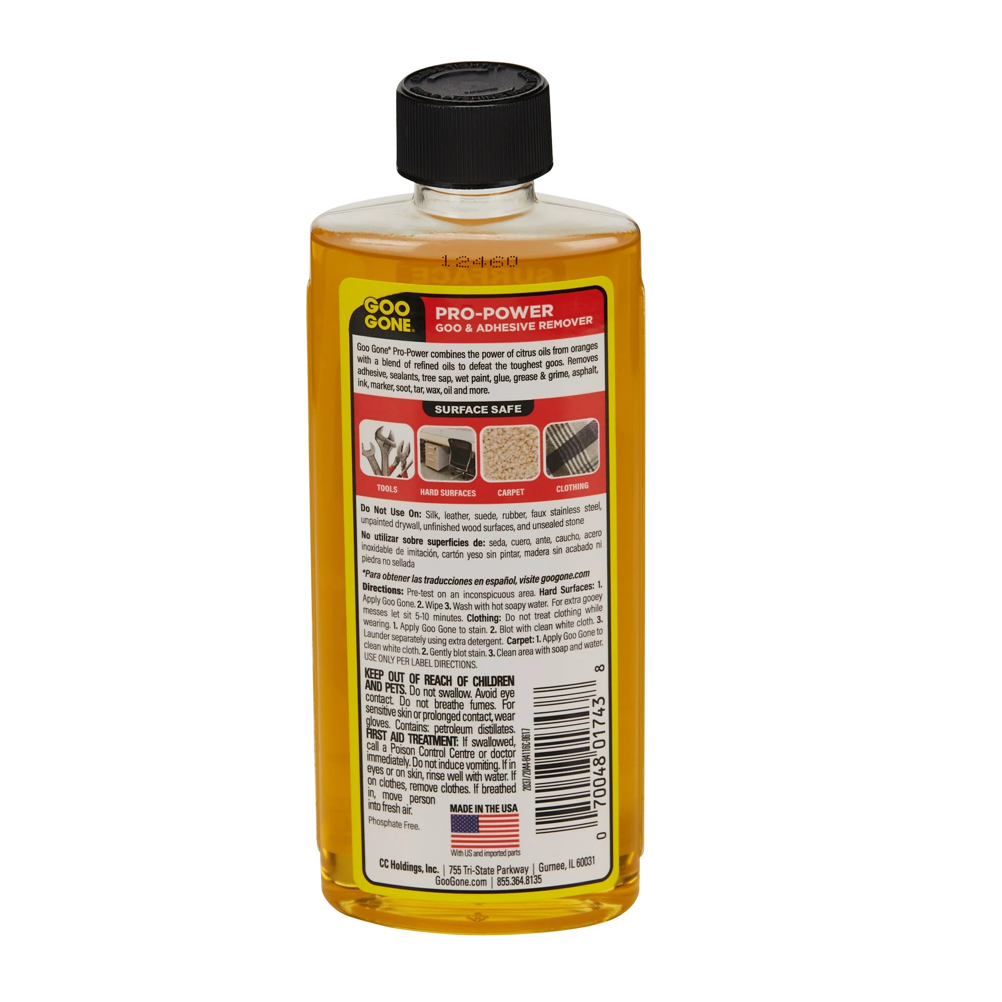 Goo Gone Adhesive Removers 8-fl oz Adhesive Remover 4 Goo Gone Adhesive Removers 8-fl oz Adhesive Remover - Image 2