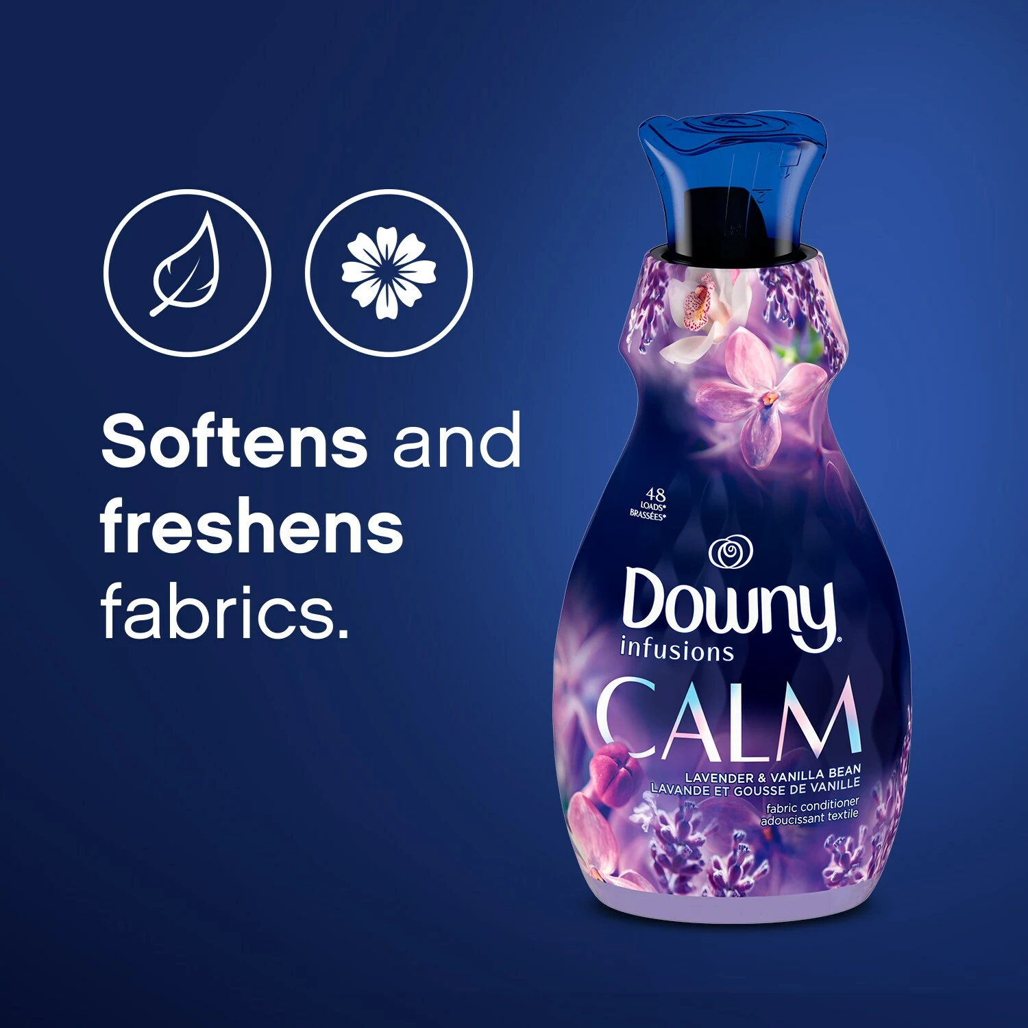 Downy Fabric Softeners Calm 81-fl oz Fabric Softener Liquid 7 Downy Fabric Softeners Calm 81-fl oz Fabric Softener Liquid - Image 5