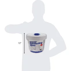 Sanidry All-Purpose Cleaners 300-Count Unscented Disinfectant Wipes All-Purpose Cleaner -Cleaning Supplies Sales Shop 41870709