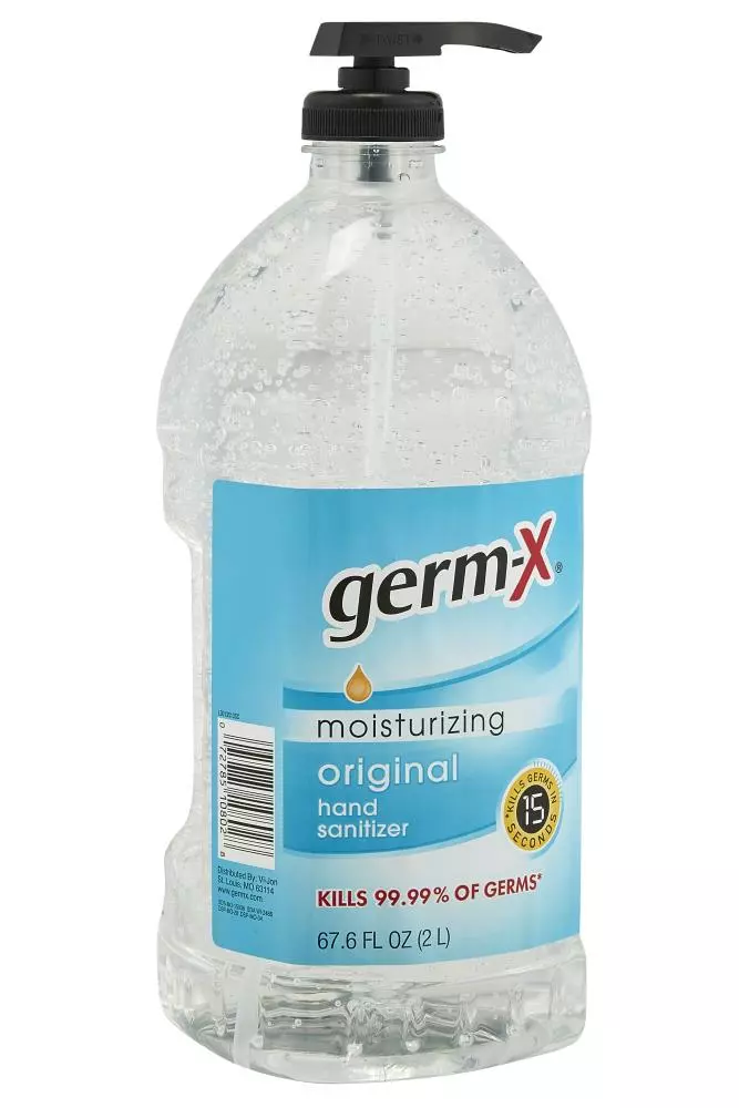 Germ-X Hand Sanitizers 67.6-oz Fragrance-Free Hand Sanitizer Bottle Gel 4 Germ-X Hand Sanitizers 67.6-oz Fragrance-Free Hand Sanitizer Bottle Gel - Image 2