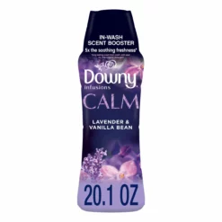 Downy Laundry Scent Booster Infusions In-Wash Calm Beads Lavender and Vanilla Bean Scent Booster 20.1-oz