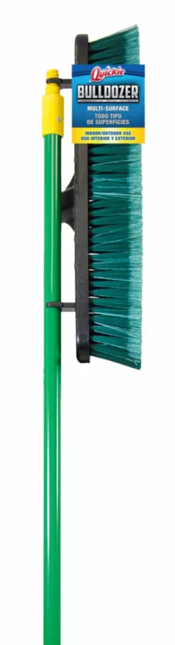 Quickie BULLDOZER Brooms 18-in Poly Fiber All-Purpose Push Broom -Cleaning Supplies Sales Shop 42132012 scaled