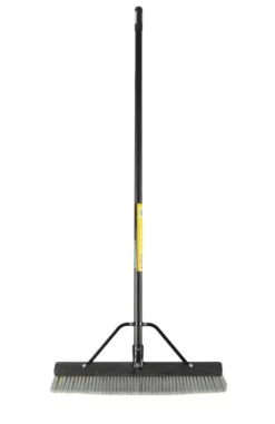 Rubbermaid Commercial Products Brooms 24-in Poly Fiber Shop/Garage Push Broom -Cleaning Supplies Sales Shop 42136671