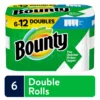 Bounty Select-a-Size Double-Roll 6-Count Paper Towels -Cleaning Supplies Sales Shop 42472490 scaled