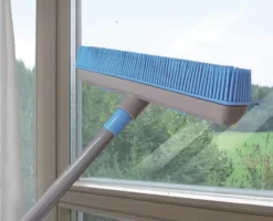 MOXIE Brooms 13-in Plastic 2-in-1 Squeegee Push Broom -Cleaning Supplies Sales Shop 42542107