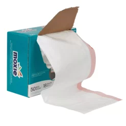 MOXIE Trash Bags 50-Pack 18-Gallon White Plastic Kitchen Trash Bag -Cleaning Supplies Sales Shop 42698842