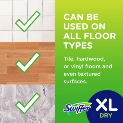 Swiffer Mop Refills & Replacement Heads Sweeper X-Large Dry Sweeping Cloths Microfiber Refill (16-Pack) -Cleaning Supplies Sales Shop 43508555