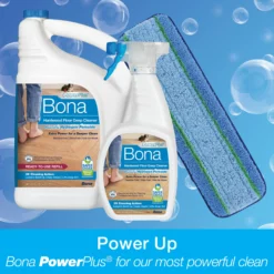 Bona Floor Cleaners PowerPlus 128-fl oz Liquid Floor Cleaner -Cleaning Supplies Sales Shop 43526985