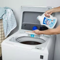 LYSOL Laundry Detergent 90-fl oz Crisp HE Laundry Sanitizer Additive -Cleaning Supplies Sales Shop 43570723