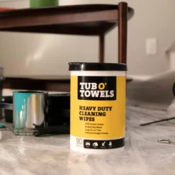 Tub O' Towels Cleaning Cloths 90-Count Tub o Towels Poly Cotton Towel -Cleaning Supplies Sales Shop 44090328