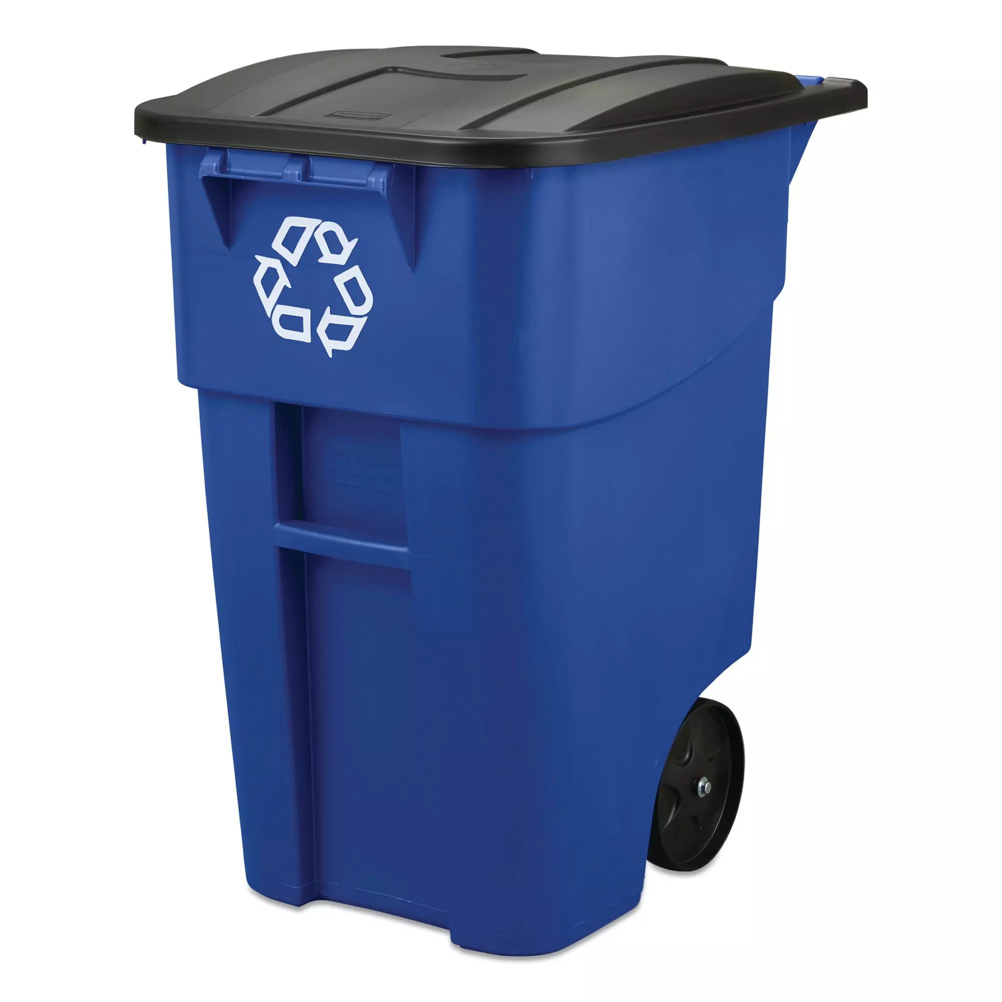 Rubbermaid Commercial Products Recycling Bins 50-Gallon Blue Commercial Outdoor Recycling Bin 4 Rubbermaid Commercial Products Recycling Bins 50-Gallon Blue Commercial Outdoor Recycling Bin - Image 2