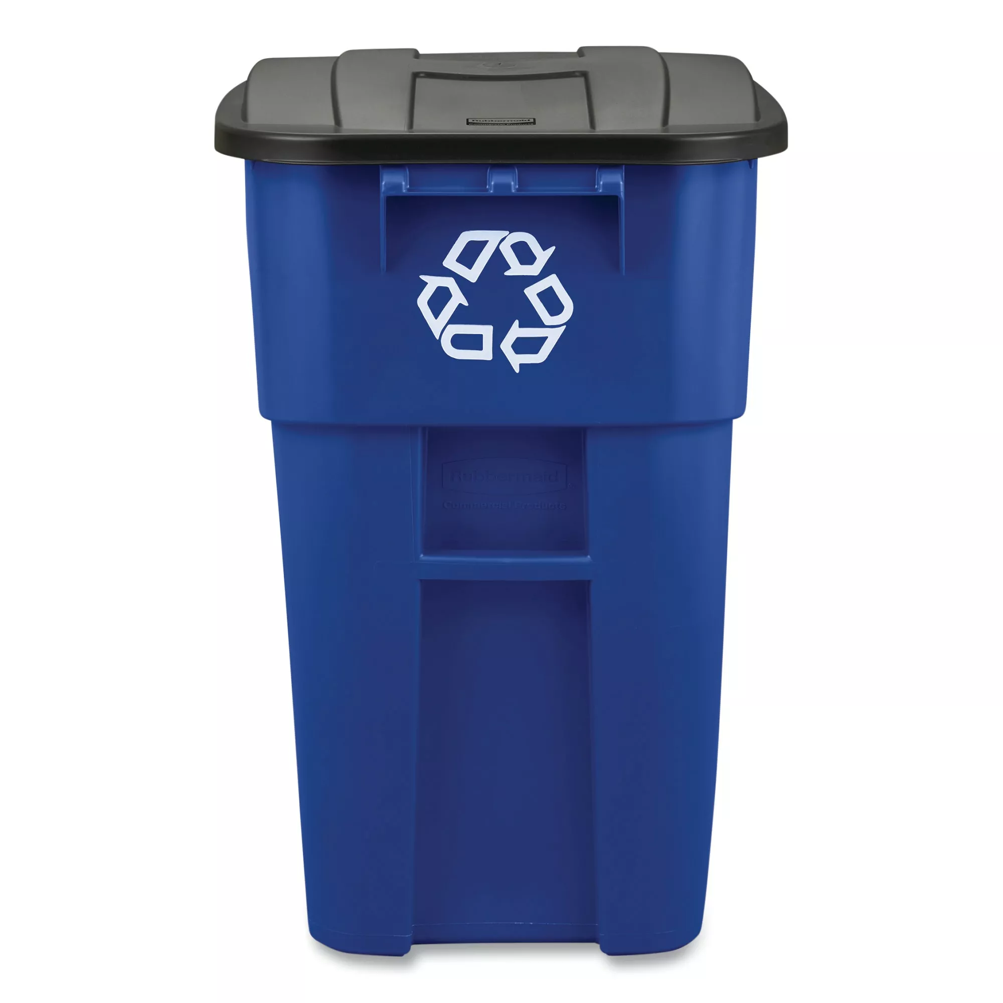 Rubbermaid Commercial Products Recycling Bins 50-Gallon Blue Commercial Outdoor Recycling Bin 5 Rubbermaid Commercial Products Recycling Bins 50-Gallon Blue Commercial Outdoor Recycling Bin - Image 3
