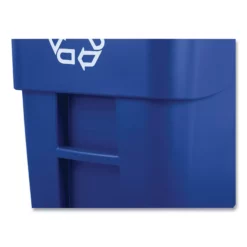 Rubbermaid Commercial Products Recycling Bins 50-Gallon Blue Commercial Outdoor Recycling Bin 15 Rubbermaid Commercial Products Recycling Bins 50-Gallon Blue Commercial Outdoor Recycling Bin -Cleaning Supplies Sales Shop 44202908
