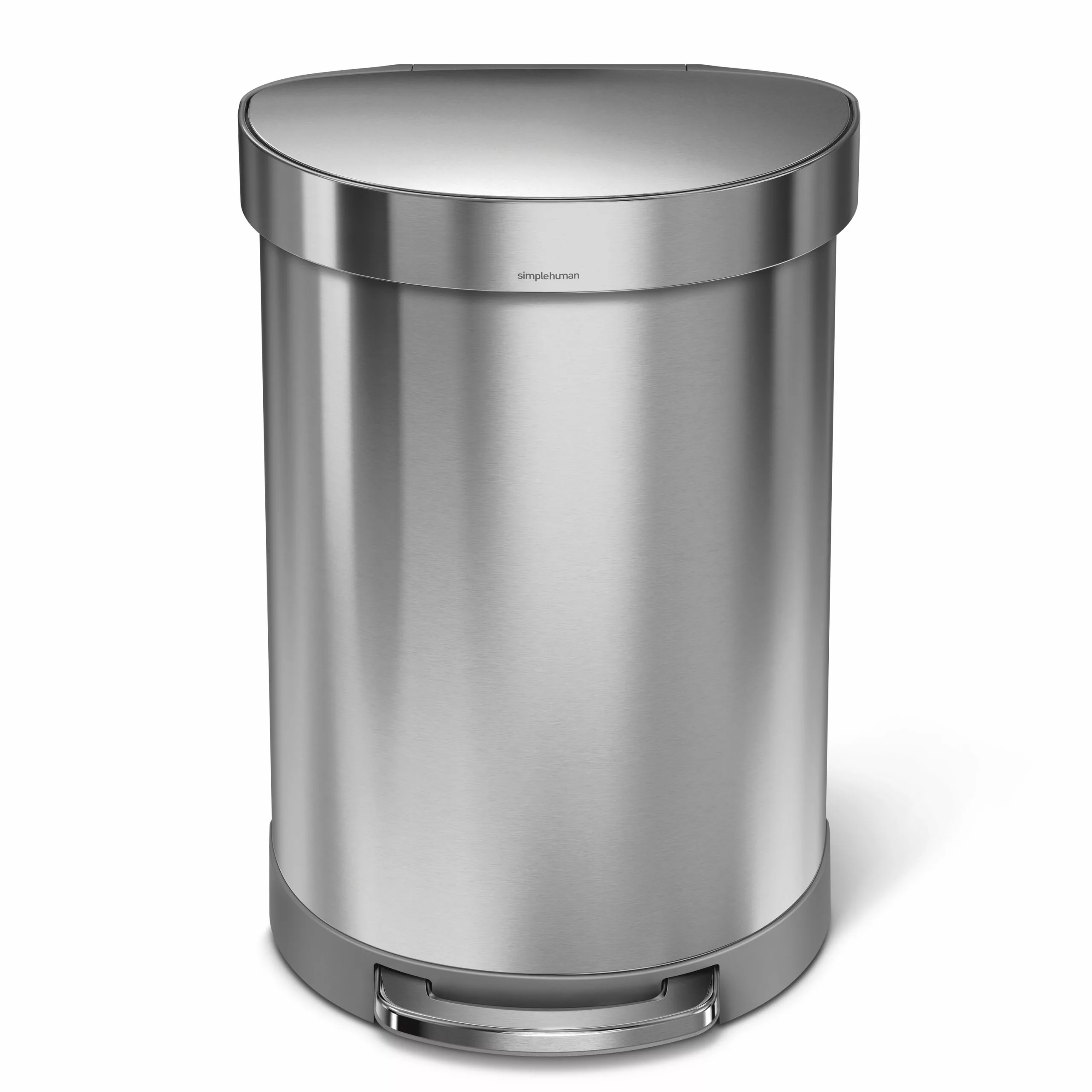 simplehuman Trash Cans 60-Liter Brushed Stainless Steel Steel Trash Can with Lid 7 simplehuman Trash Cans 60-Liter Brushed Stainless Steel Steel Trash Can with Lid - Image 5