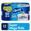 Charmin Ultra Soft Super Mega 12-Pack Toilet Paper