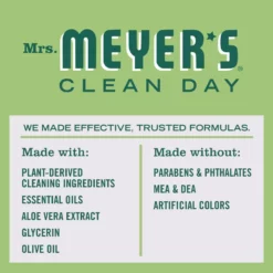 MRS MEYERS CLEAN DAY 12.5-fl oz Hand Soap 12 MRS MEYERS CLEAN DAY 12.5-fl oz Hand Soap -Cleaning Supplies Sales Shop 44364096