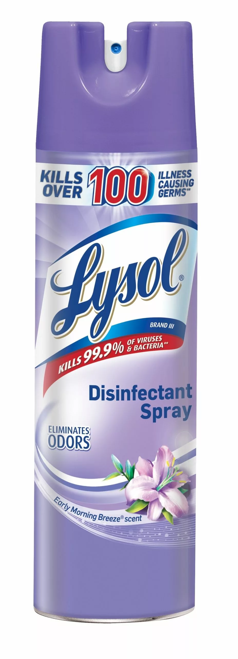 LYSOL Air Fresheners Lysol Spray Early Breeze Disinfectant 19oz 3 LYSOL Air Fresheners Lysol Spray Early Breeze Disinfectant 19oz