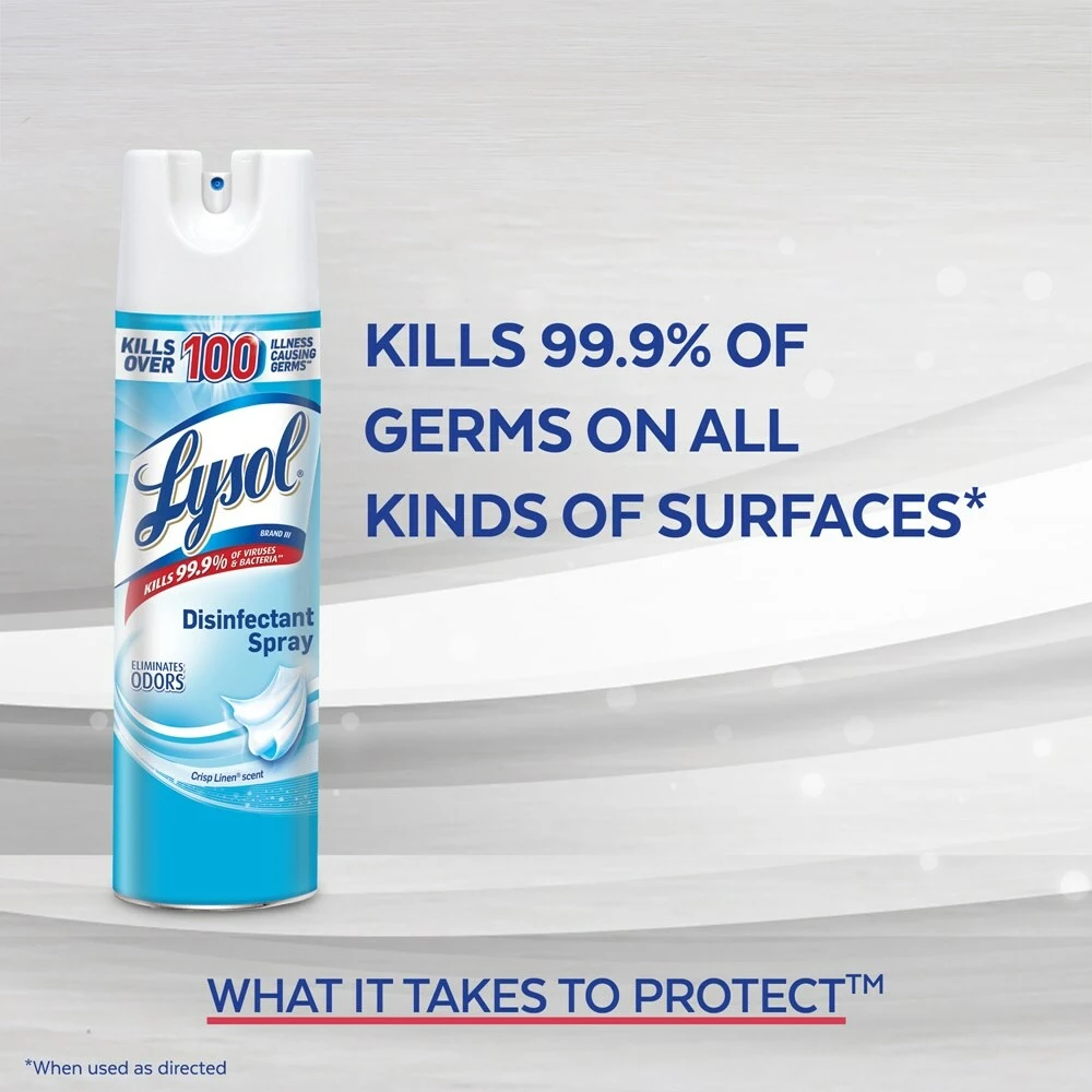 LYSOL Air Fresheners Lysol Spray Early Breeze Disinfectant 19oz 5 LYSOL Air Fresheners Lysol Spray Early Breeze Disinfectant 19oz - Image 3