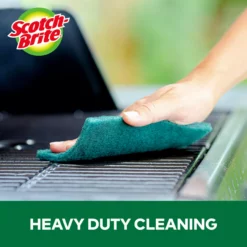 Scotch-Brite Sponges & Scouring Pads Heavy Duty 6-Pack Poly Fiber Scouring Pad -Cleaning Supplies Sales Shop 44865862 scaled